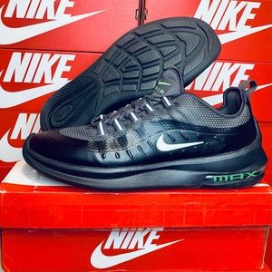 Nike Air Max Axis Black/Ghost Green Reflective Men’s Athletic Running Shoes 10.5